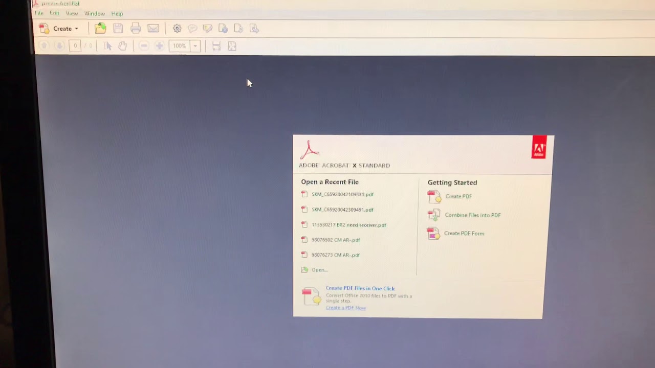 How to make scanned PDF searchable with Acrobat - YouTube