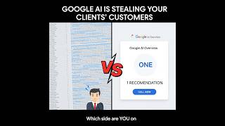 Google AI Overview is Stealing Your Clients' Customers (Here's Proof)