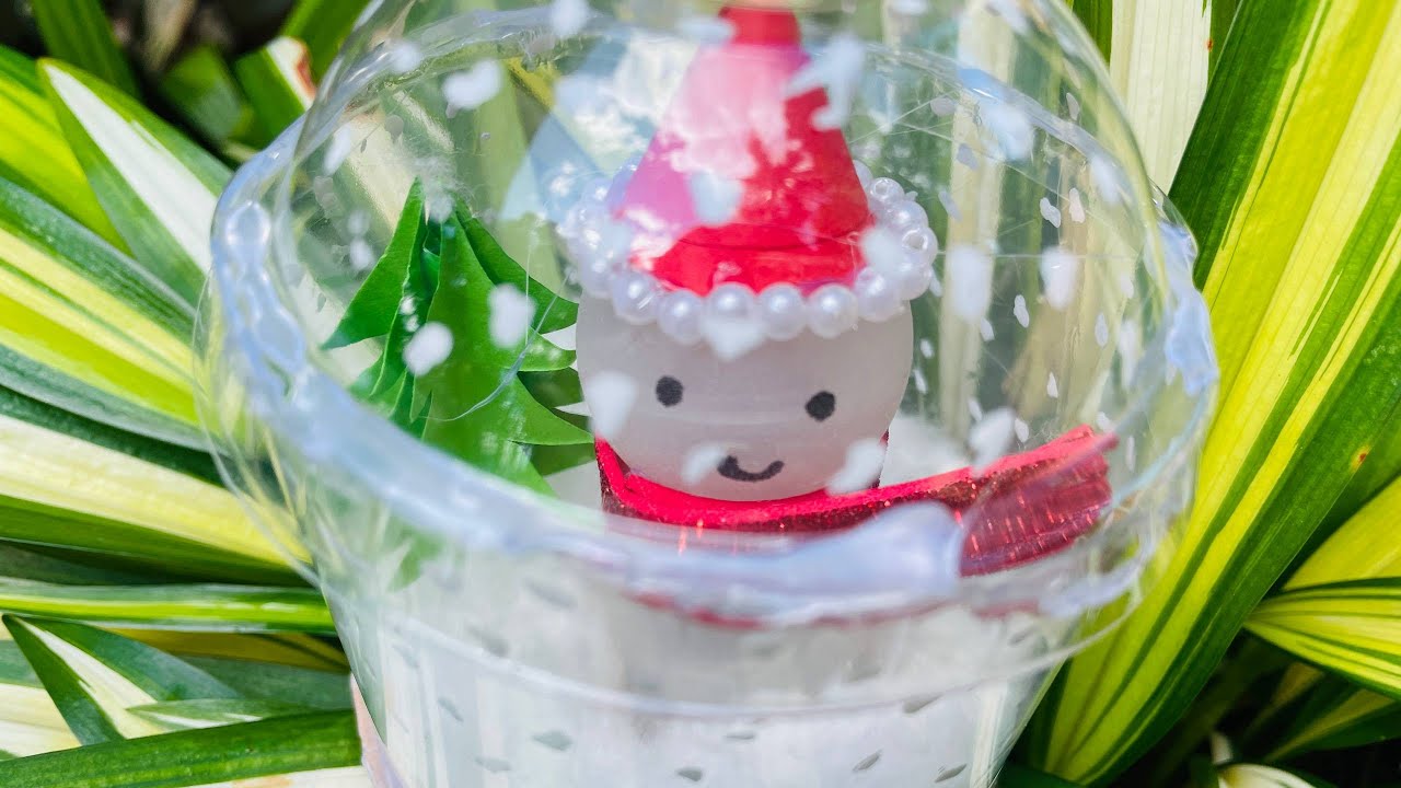 How to make Christmas snowman☃️  DIY snowman  recycling craft
