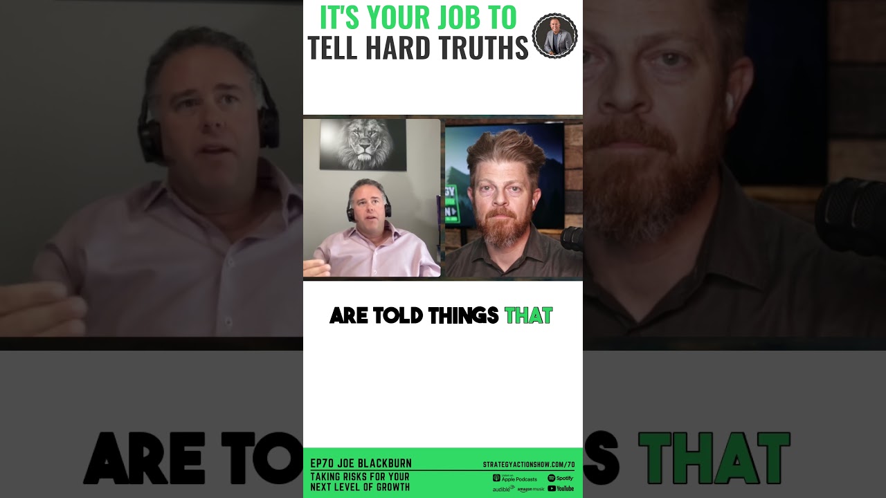 Push your clients to avoid indecision - Joe Blackburn