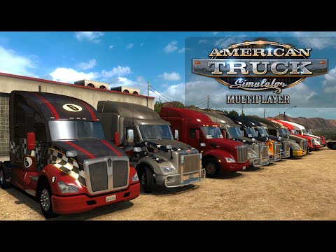 American Truck Simulator Multiplayer Trollükler Las Vegas #4 (ATSMP)