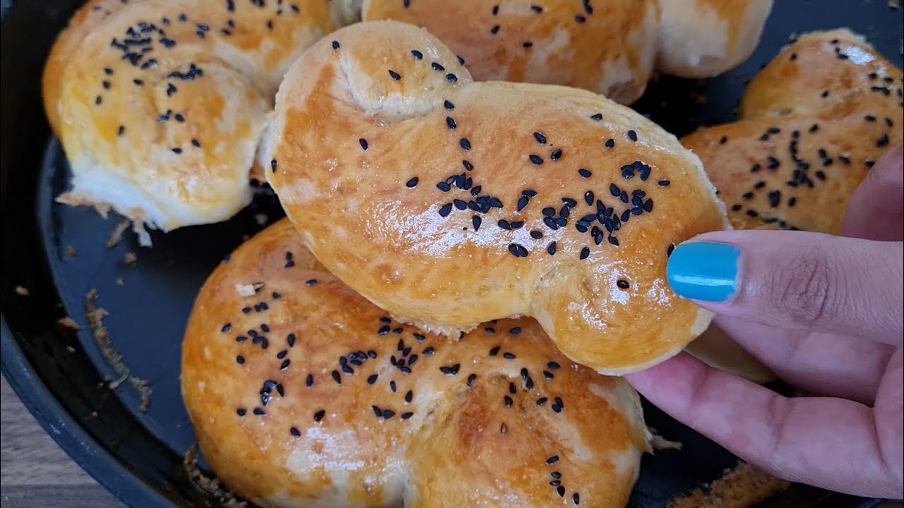 Beş çayına kolay poğaça yapımı #recipes #yemektarifleri #poğaça