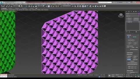 3ds max | Tips and Tricks  Make Diamond Pattern Grip | Lê Thế Bình