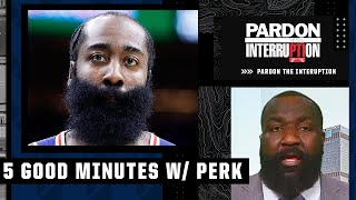 Time is catching up to James Harden before our very eyes - Kendrick Perkins ⌛👀 | PTI