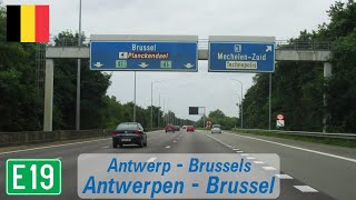 Belgium: E19 Antwerp - Brussels