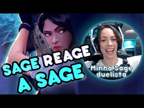 Sage's voice actress (Brazilian Portuguese) reacts to Valorant's REVEAL cinematic.
