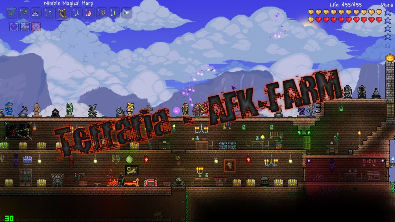 Terraria - Soul of Night Farm (AFK-Version)