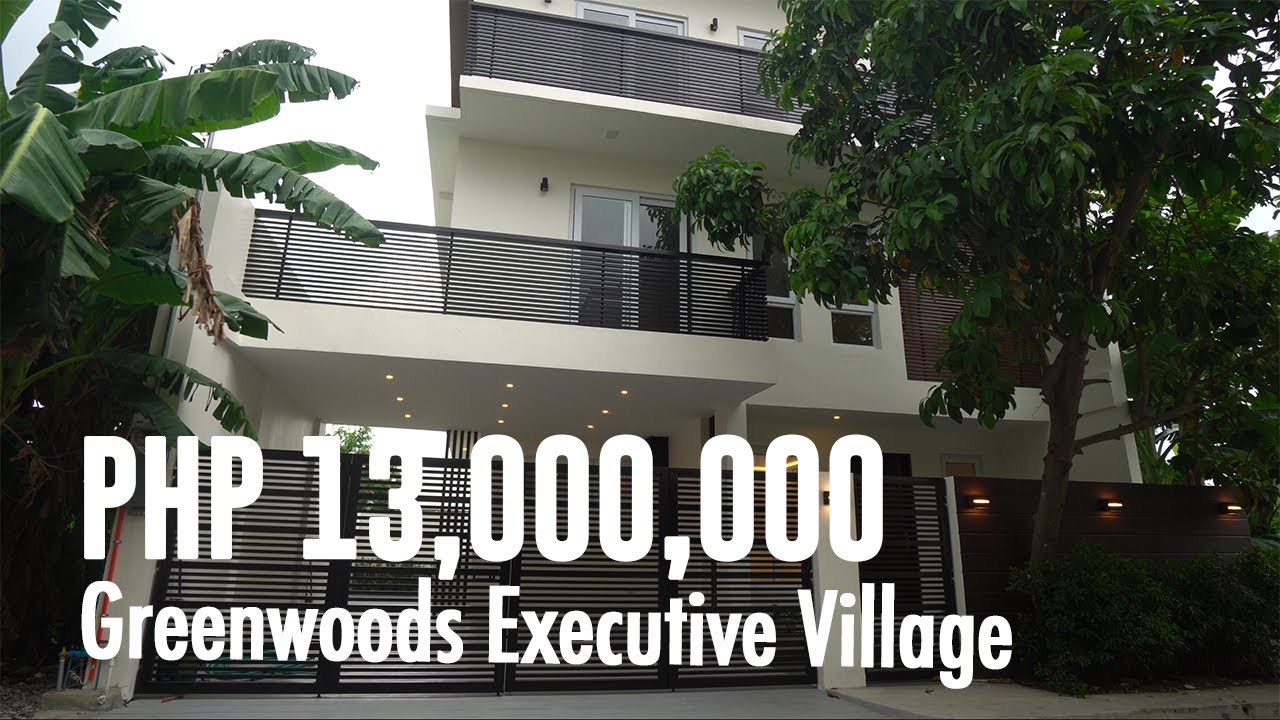 Vlog115 3 Bedroom House in Greenwoods Executive Village, Pasig City