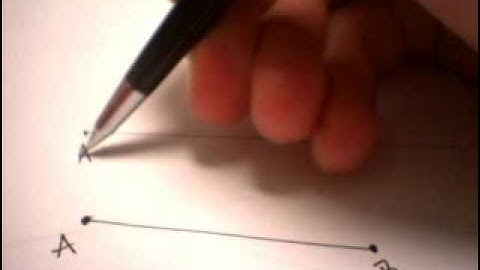 Construct a congruent segment