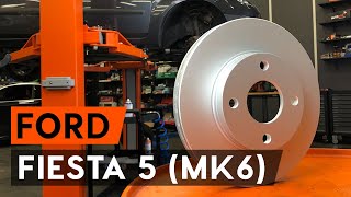 Comment remplacer Disque FORD FIESTA V (JH_, JD_) - tutoriel