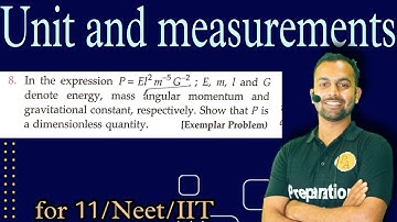 Pfp-8 unit and measurements: In the expression P=El2m–5G–2,E,m,l and G denote energy, mass, angular