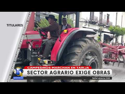 TITULARES GLOBAL TARIJA lunes 9 de marzo de 2026