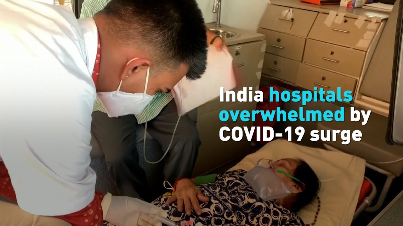 India residents desperately await oxygen as pandemic strains resources