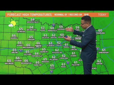 DFW Weather: Warm, clear Tuesday ahead; slight rain chances this ...