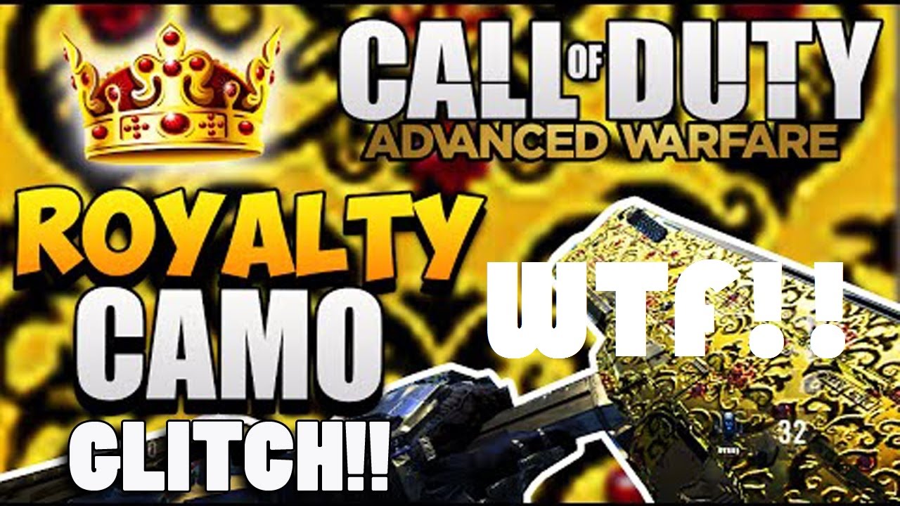 ROYALTY CAMO GLITCH!!! WTF