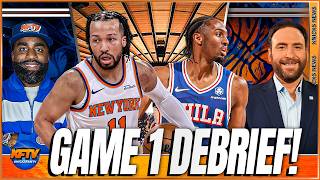 Knicks vs Sixers Game 1 Debrief w/ Ian Begley screenshot 4