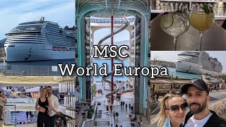 MSC World Europa | Mediterranean 7 Nights Cruise | April 2024 | 4K