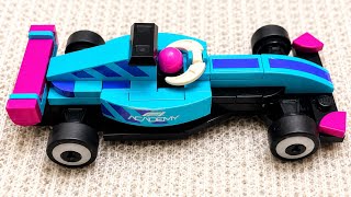 LEGO 30734 Mini F1 Academy Car | Full Speed Build | 4K | Rookfly