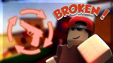 When you find a broken server but it is Gun Rotation... (Roblox Arsenal)