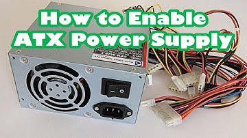 DIY Lab Bench Power Supply by enabling ATX PSU : Eye On stuff