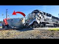 Top 10 Dangerous Trains Crashing & Cargo Helicopter Fails Compilation ! 2021