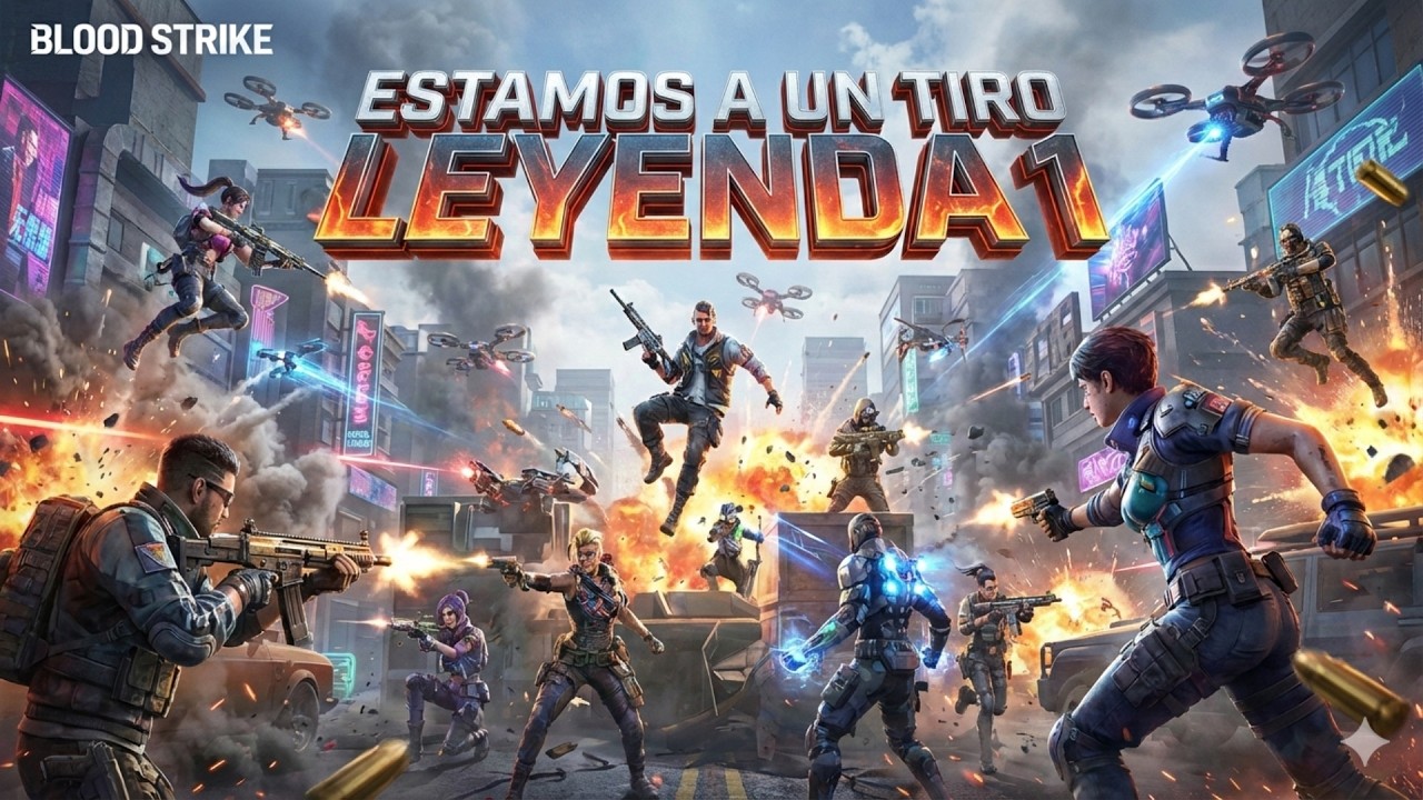 🔞💥ESTAMOS A UN TIRO LEYENDA 1💥👌🔞 #bloodstrike #bloodstrikemobile #gaming