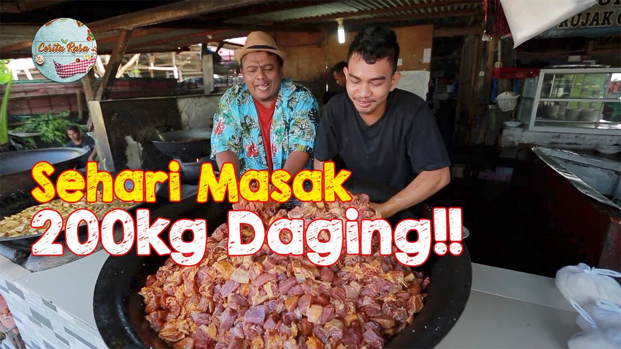 Rumah makan Cut Bit Setiap Hari Masak Sie Reuboh Sampai 200 Kilogram!