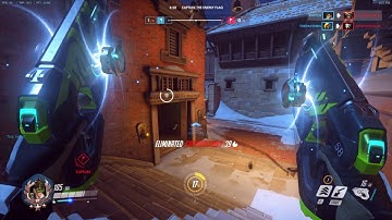 Overwatch CTF: Raptor goes 15 and 3 on Tracer w/ Score Board for 56% kill participation