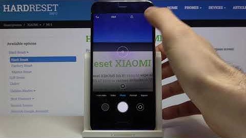 How to Set Countdown XIAOMI MI 6 - Camera Timer