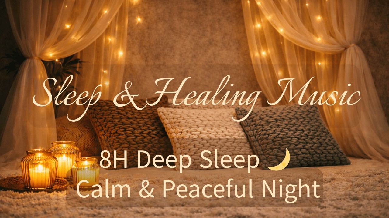Sleep Music 8 Hours 🌙 | Calm Deep Sleep Piano for Insomnia Relief #SleepMusic #DeepSleep