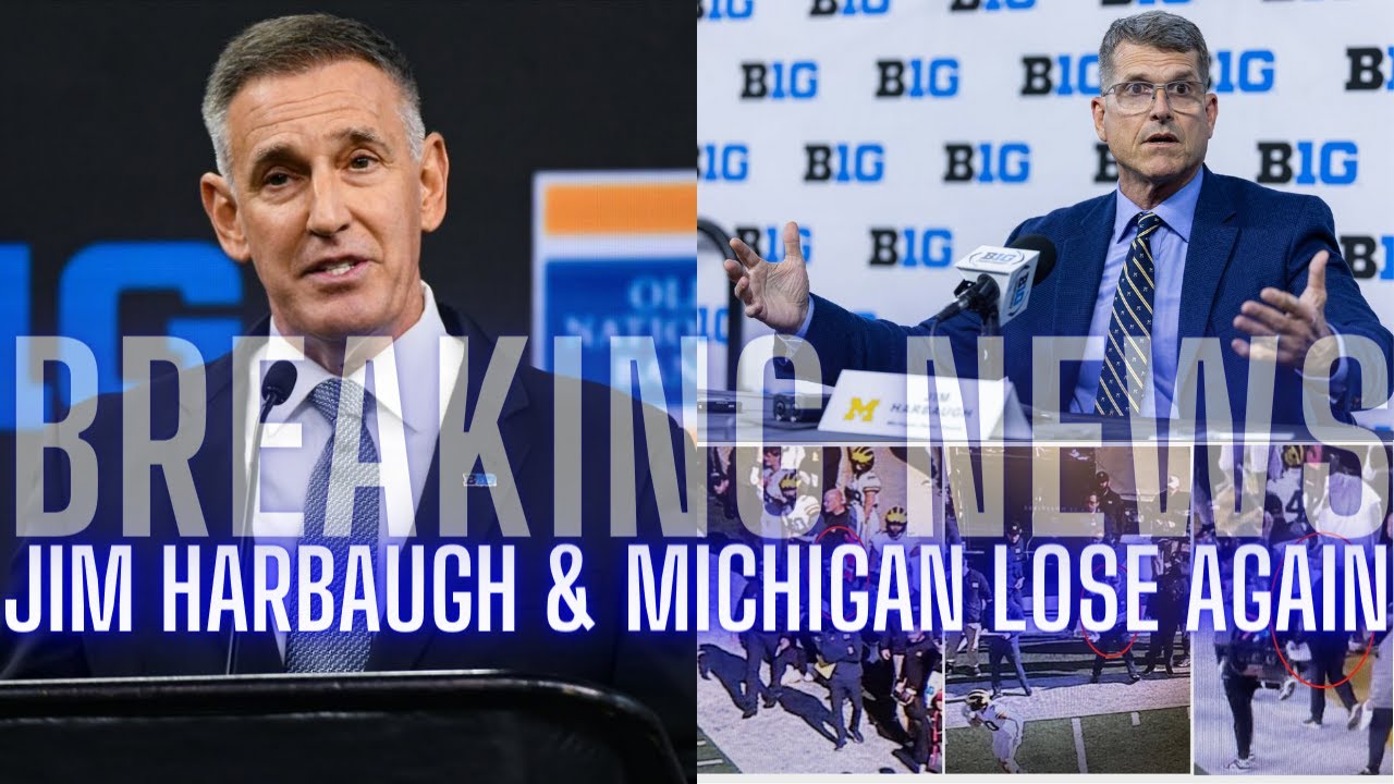 The Monty Show: BREAKING: Jim Harbaugh & Michigan Football Suspension
