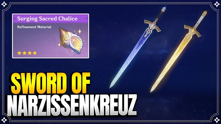 How to get Sword of Narzissenkreuz + Refinement Material (Surging Sacred Chalice) |【Genshin Impact】 - DayDayNews