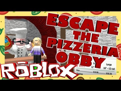 Human Pizza Roblox Escape The Pizzeria Obby Youtube - escape the pizzeria roblox obby