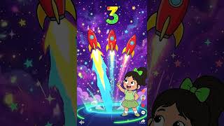 Number3 #SpaceAdventure #RocketShip #KidsLearning #EducationalAnimation