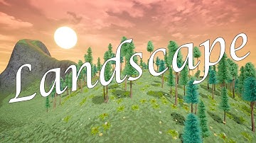 Setting-up Landscapes for my Indie Game - "Cozy Ranger" Devlog 1