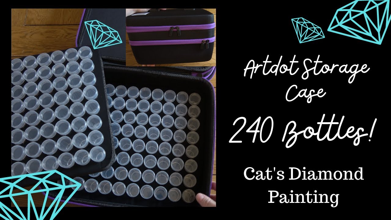 Unboxing Diamond Painting Storage Case and Tools by Art Dot 