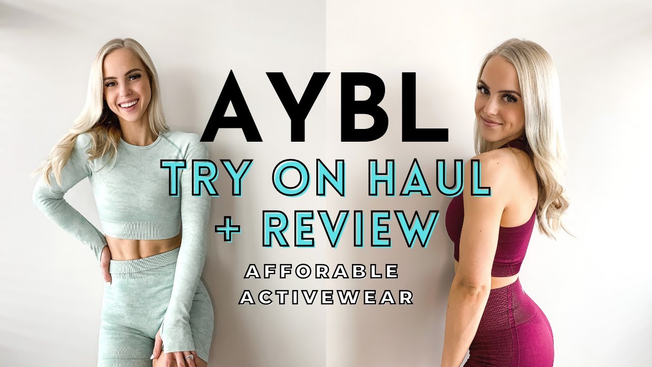 AYBL TRY ON HAUL & REVIEW  New releases, seamless collections