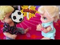 Baby Alive Bailey and Brianna Play Soccer