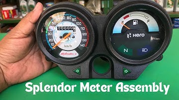 Hero Splendor Meter Assemby Unboxing | Hero Honda Splendor Plus Original Meter Assembly Price