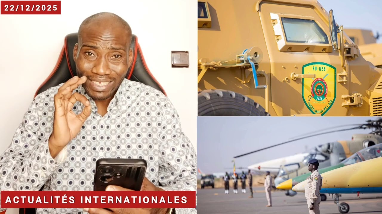 AES, la France très paniqué après la mise sur pied d'une force unifié des États de L'AES. C'est fort