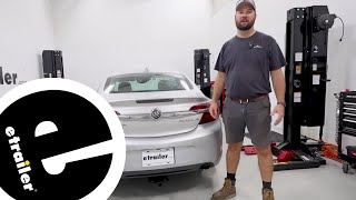 etrailer | Setting Up Your Curt Class II Trailer Hitch - 2016 Buick Regal