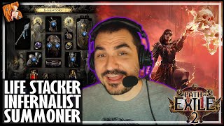 KRIPP'S LIFE STACKER INFERNALIST SUMMONER! - Path of Exile 2