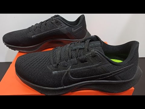 Quick Look : Nike Air Zoom Pegasus Triple Black YouTube