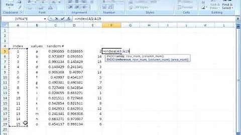 Excel Statistics Tricks - Random Sampling without Replacement