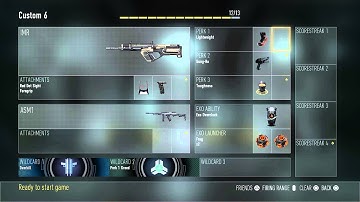 IMR "ASSAULT RIFLE" - Advanced Warfare (Create A Class Guide)