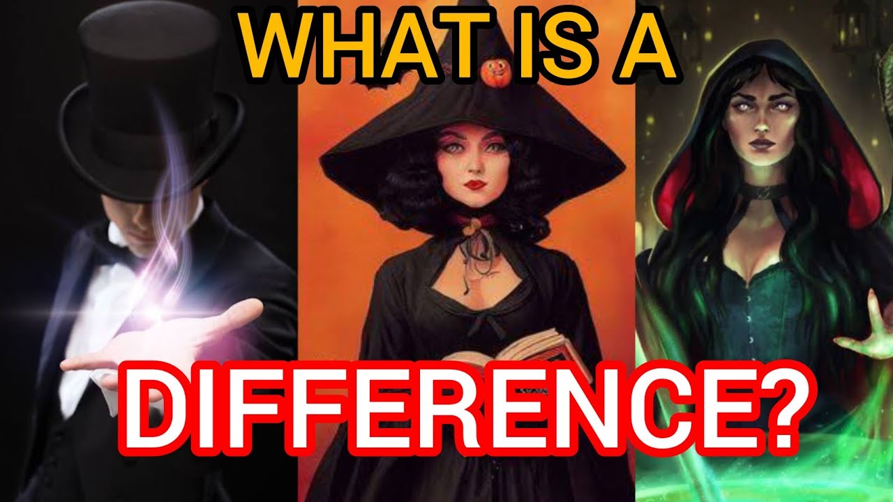 Witches, Sorceresses, and Magicians. What is the DIFFERENCE❓ LEGENDS and Myths