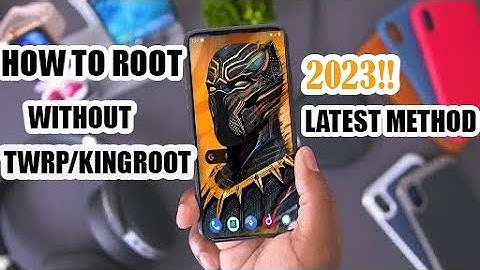 How To Root any android device without a custom recovery and install superuser,xposed framework2023