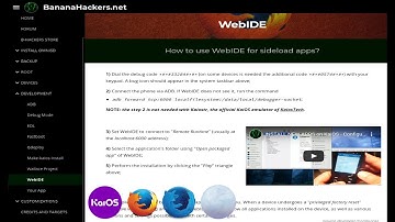 KaiOS: how to install third party apps [KaiosRT emulator vs Pale Moon / Firefox WebIDE]