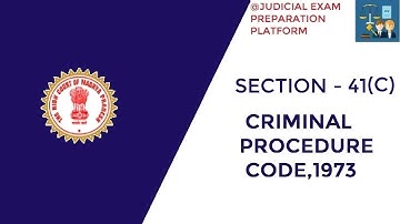 CRPC SECTION 41(C)II JUDICIAL EXAM PREPARATION PLATFORM II