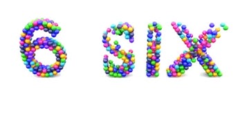 Learn Numbers with Color Balls 6 Sponsored By Klasky Csupo 2001 Effects 